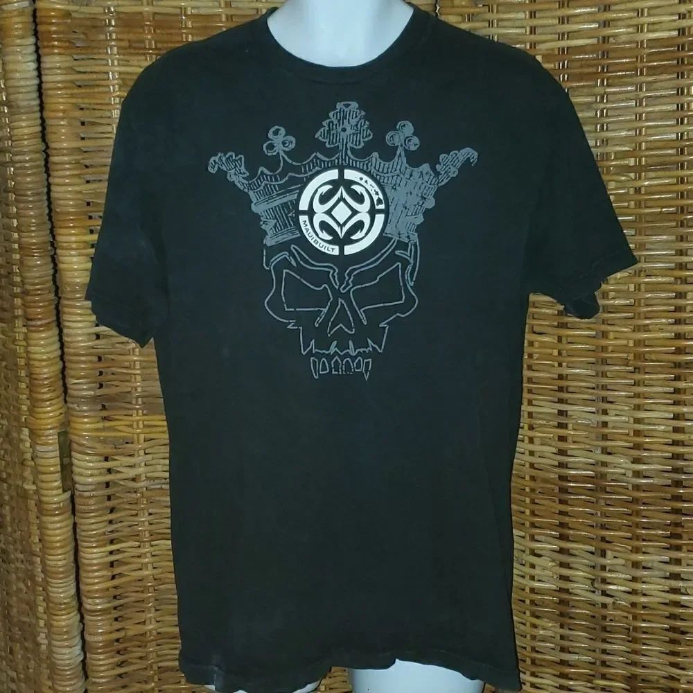 Vintage Maui Built MauiBuilt Skull Crown T-shirt M